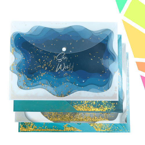 Mapa A4 Cu Buton - OFFISHOP - imagine 1