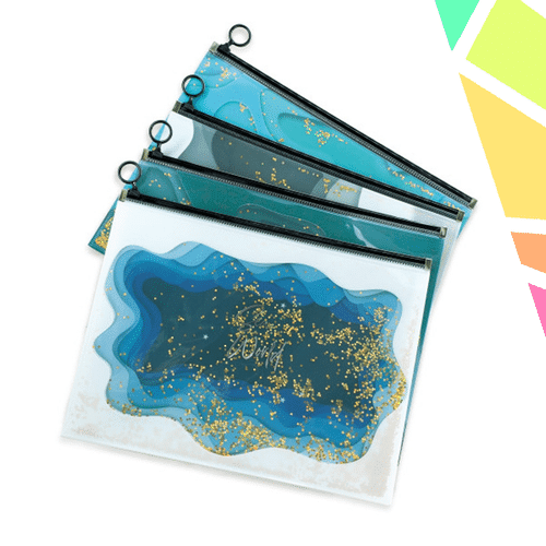 Mapa A5 cu fermoar - OFFISHOP - imagine 1