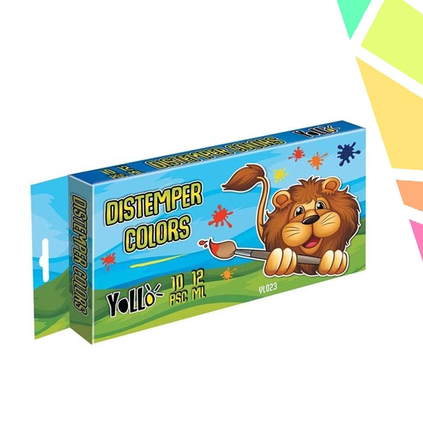 Tempera, 12 ml, 10 culori/set - S-COOL - imagine 1