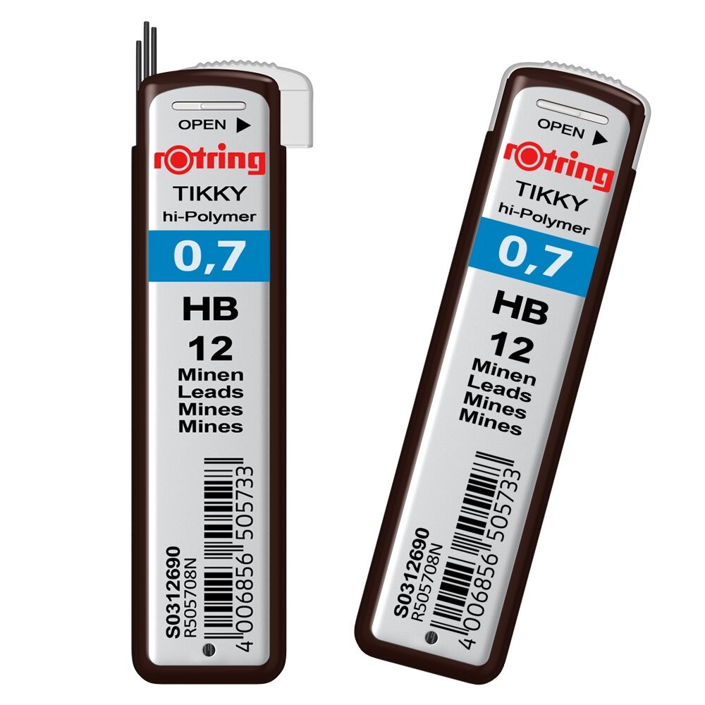 Mine creion 0.7 mm HB - ROTRING - imagine 1
