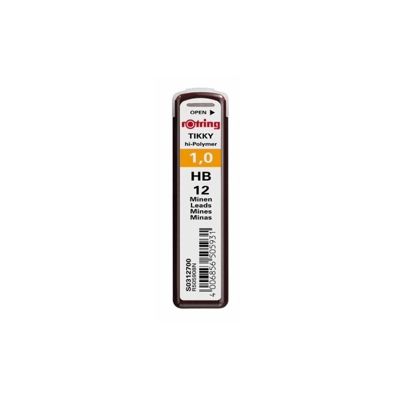 Mine creion 1 mm HB - ROTRING - imagine 1